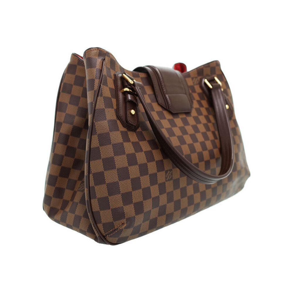 Louis Vuitton Ebene Greet Brown Bag Tote Damier
